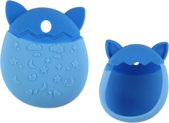 Σιλικονούχα θήκη για Tamagotchi σε σχήμα μπλε γάτας