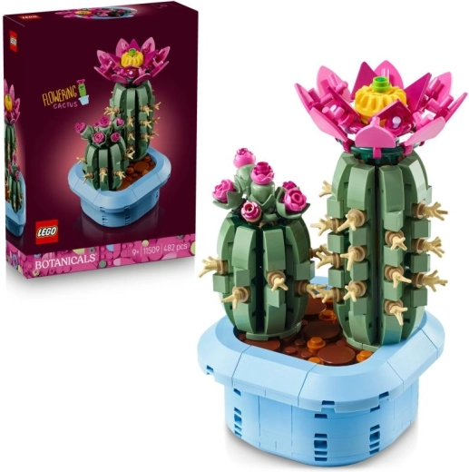 Ανθισμένος κάκτος LEGO Botanicals – διακοσμητικό σετ κατασκευής