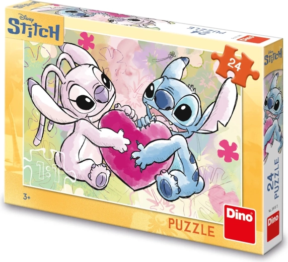 Παζλ Stitch: Love Story 24 κομμάτια