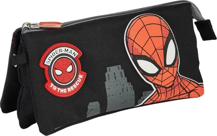 Κασετίνα με φερμουάρ με θέμα Spiderman