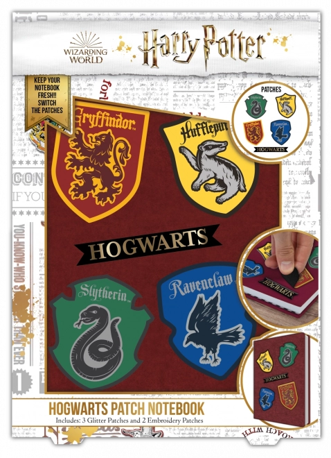 Μπλοκ A5 Harry Potter κοιτώνες