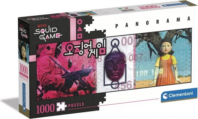 Πανοραμικό παζλ CLEMENTONI Netflix Squid Game 1000 κομμάτια