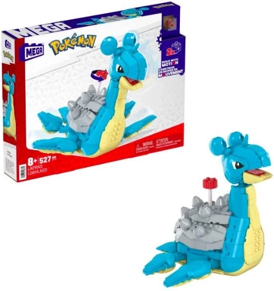 Κατασκευαστικό σετ MEGA Pokémon Lapras με κίνηση