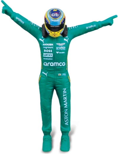 Φιγούρα Fernando Alonso σε πρωταθλητική πόζα