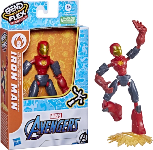 Avengers Bend and Flex ευλύγιστη φιγούρα δράσης 15 cm