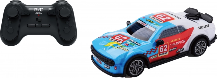 Φωτιζόμενο και καπνίζον RC αυτοκίνητο Champion 19 cm