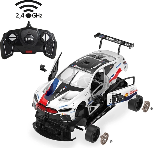 Jamara BMW M8 GTE τηλεκατευθυνόμενο μοντέλο-κατασκευή 1:18 2,4 GHz λευκό
