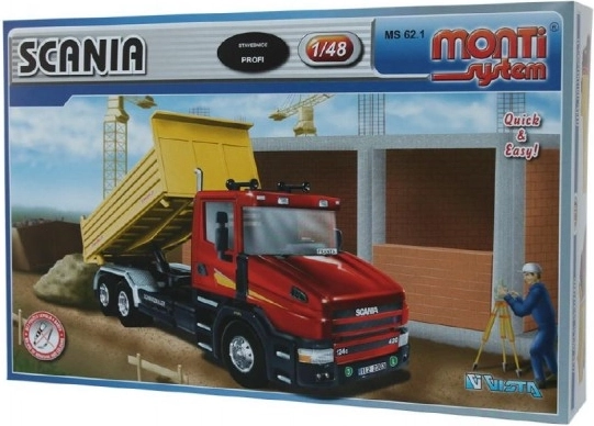 Μοντέλο ανατρεπόμενου Scania 1/48 Monti System
