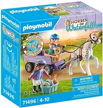 Σετ φιγούρων PLAYMOBIL Horses – άμαξα με άλογο