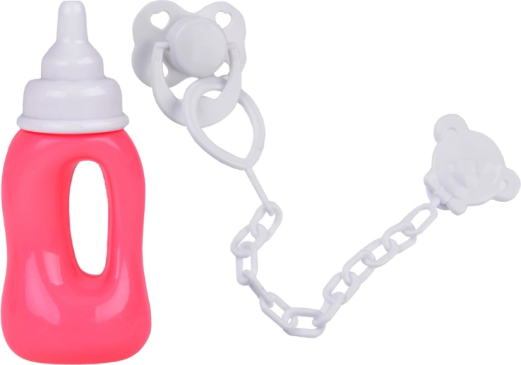 Μπουκαλάκι και πιπίλα σε αλυσίδα