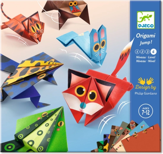 Djeco Origami ζωάκια που αναπηδούν