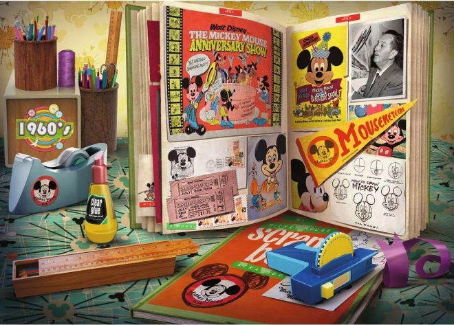 Παζλ Ravensburger Disney Mickey – 60ή επέτειος, 1000 κομμάτια