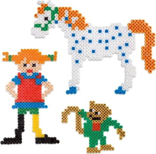 Pippi Langstrumpf σετ σιδερόμενων χαντρών για παιδιά