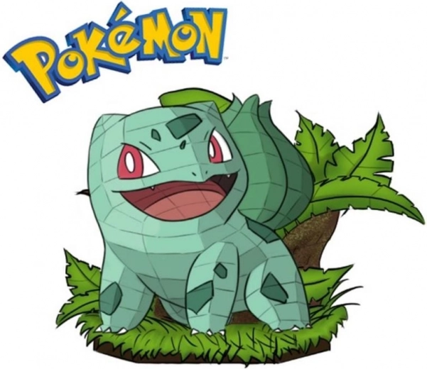 3D παζλ Pokémon Bulbasaur από την 4D Puzzle
