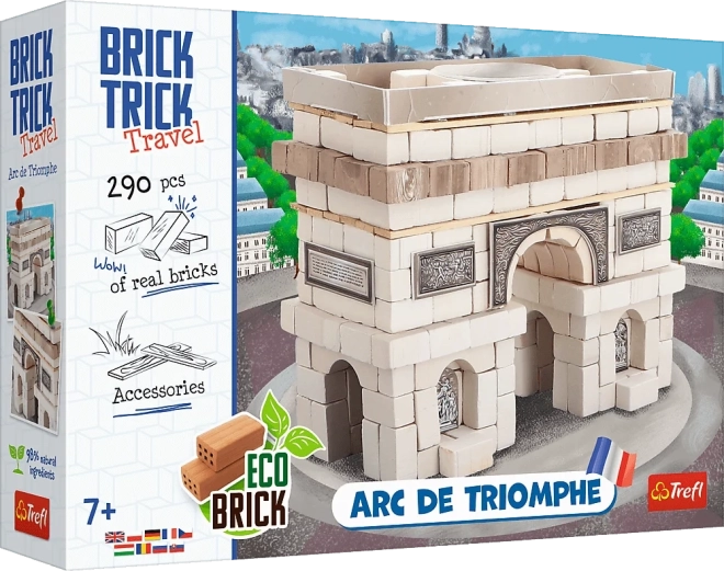 Κατασκευαστικό σετ Αψίδα του Θριάμβου Brick Trick Travel