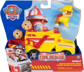 PAW Patrol πυροσβεστικό όχημα Rubble – φορτηγό δράσης για παιδιά