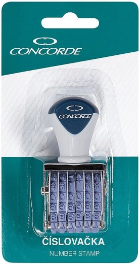 Αριθμητήρας CONCORDE 4 mm σε blister
