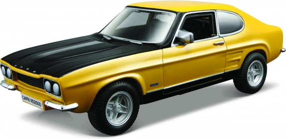 Bburago Ford Capri RS2600 κίτρινο μοντέλο 1:32