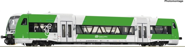 Πετρελαιοκίνητο μηχανοκίνητο βαγόνι Roco Stadler 841 201-7 ČD (H0)