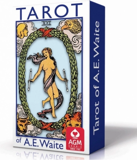 Κάρτες Ταρώ A.E. Waite Pocket Tarot Blue