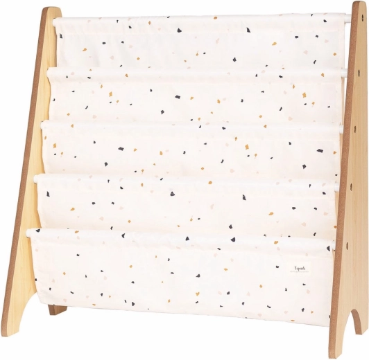 3 Sprouts βάση για βιβλία recycled terrazzo/cream