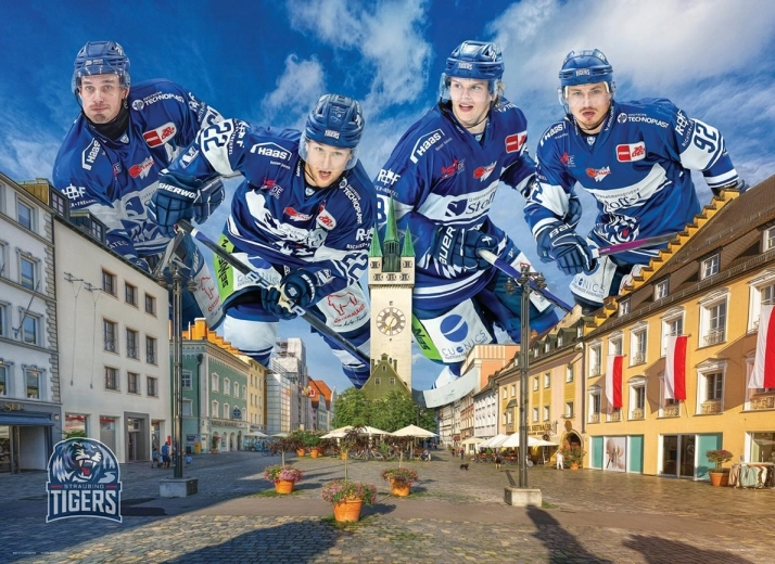 Παζλ STRAUBING TIGERS 1000 κομμάτια από την EUROGRAPHICS