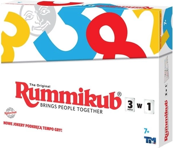 TMT Rummikub 3v1 επιτραπέζιο παιχνίδι
