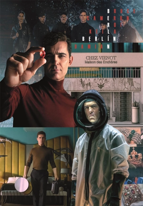 Παζλ 1000 κομματιών LA CASA DE PAPEL Berlin – Αρχηγός
