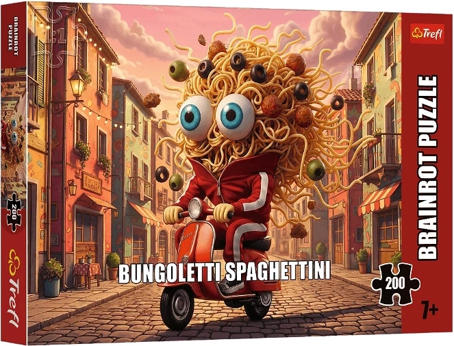Παζλ Trefl BrainRots bungoletti spaghettini 200 κομματιών