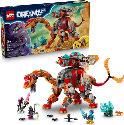 LEGO DREAMZzz δεινο-μαχητικό 71514 – μετατρέψιμος ρομποτικός δεινόσαυρος 2σε1