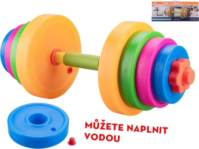 Παιδικός ρυθμιζόμενος αλτήρας 46 cm με βάρη νερού
