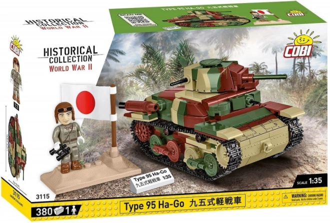 Σετ κατασκευής άρματος TYPE 95 HA-GO 1:35 από την COBI