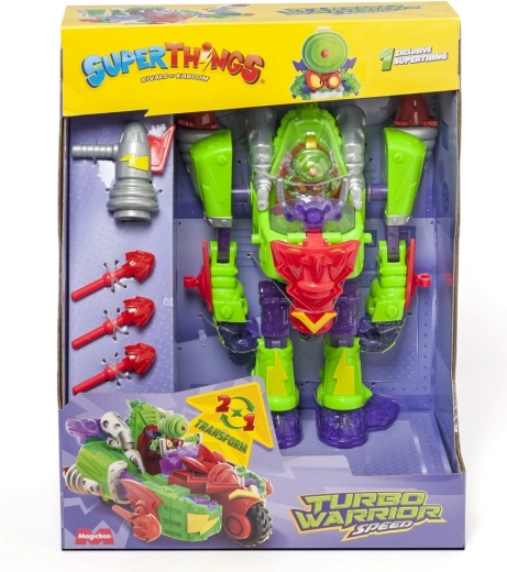 SuperThings - Σετ παιχνιδιού Turbo Warrior Speed