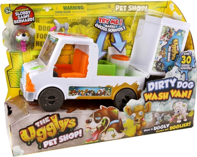 Πλυντήριο αυτοκινήτων με φιγούρα Paskudniaka – The Ugglys Pet Shop