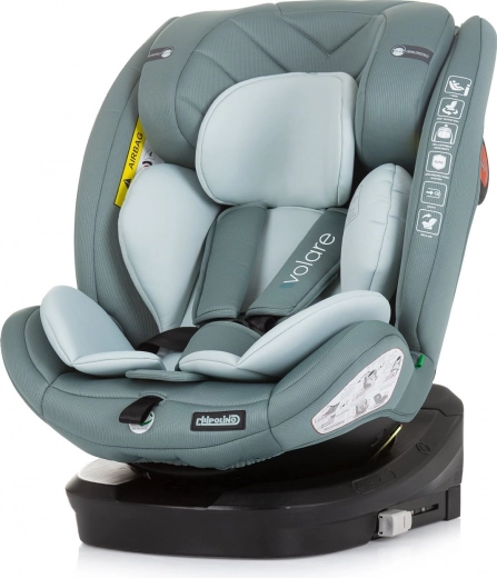 Κάθισμα αυτοκινήτου i-Size 40–150 cm με Isofix 360 από την Chipolino – Παστέλ