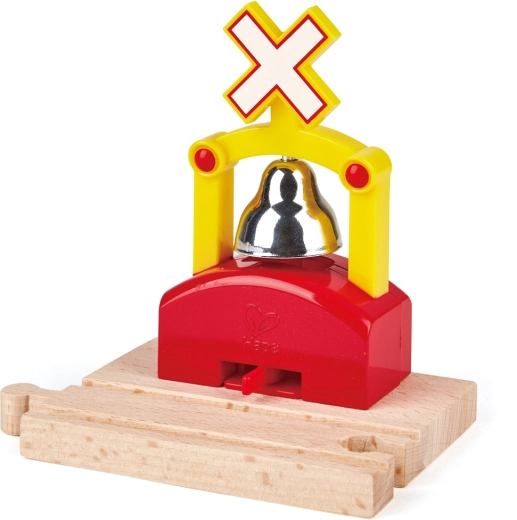 Hape αυτόματο σιδηροδρομικό κουδούνι για ξύλινη σιδηροδρομική διαδρομή