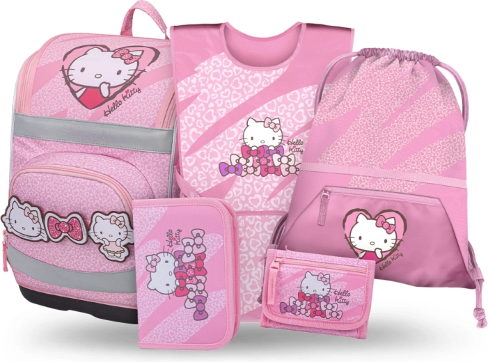 Σχολικό σετ Baagl 5 Zippy Plus Hello Kitty sweet leopard
