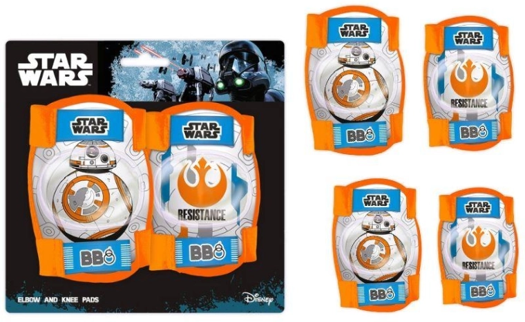 Προστατευτικά γονάτων και αγκώνων Star Wars (4 τεμ.) Seven