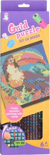Μωσαϊκό με χάντρες τουκάν 31 × 32,5 cm