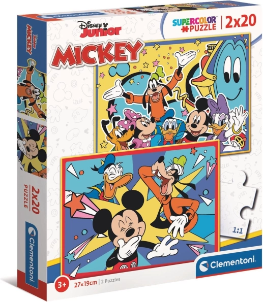 Παζλ Clementoni Mickey και φίλοι 2x20 κομμάτια