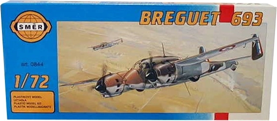 Breguet 693 – πλαστικό μοντέλο 1:72