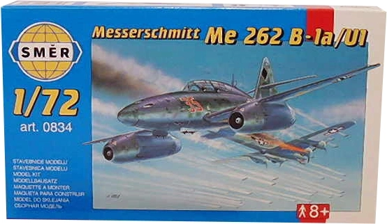 Μοντέλο Messerschmitt Me 262 B-1a/U1 1:72