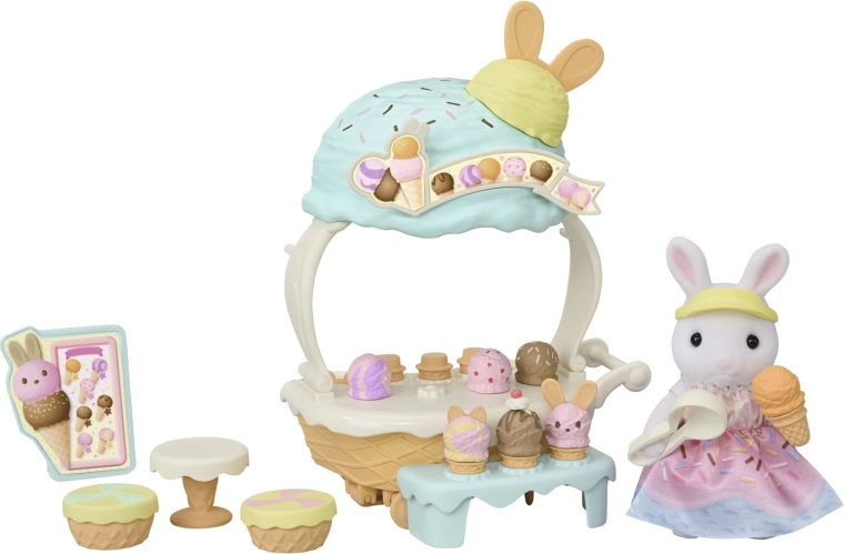 Sylvanian Families παγωτατζίδικο με φιγούρα