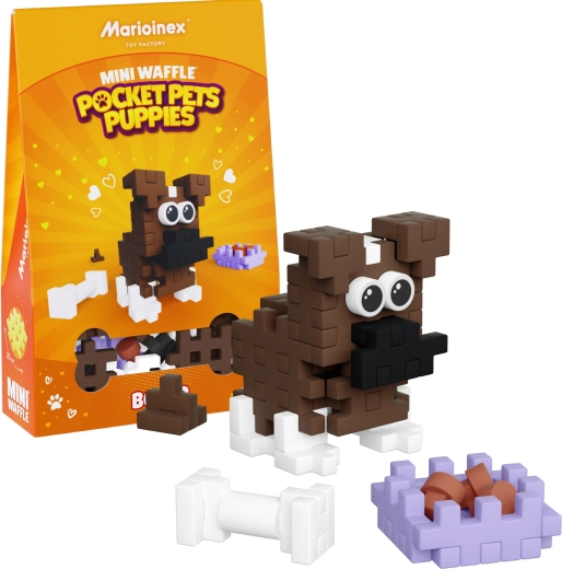 Κατασκευαστικό σετ Mini Waffle Pocket Pets – μποξέρ