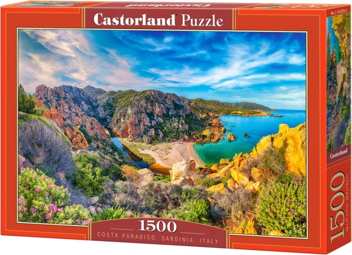 Παζλ 1500 κομματιών Costa Paradiso, Σαρδηνία, Ιταλία