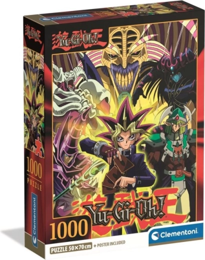 Παζλ Yu-Gi-Oh! – κολάζ anime 1000 κομμάτια CLEMENTONI