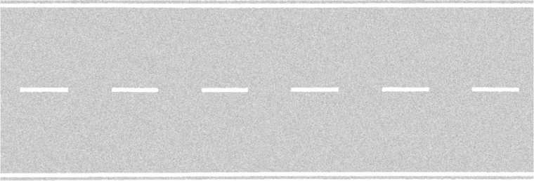 Αυτοκόλλητος μοντελιστικός δρόμος γκρι 100x8 cm