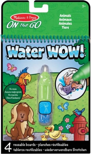 Melissa & Doug Water Wow μαγική ζωγραφική με νερό – ζωάκια