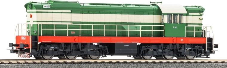Πετρελαιοκίνητη ατμομηχανή Piko T 669.0 ČSD IV με ηχητικό αποκωδικοποιητή, ψηφιακή H0