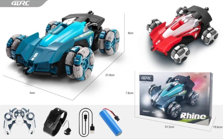 Κασκαντέρ RC αυτοκίνητο 2.4G με φόρτιση USB